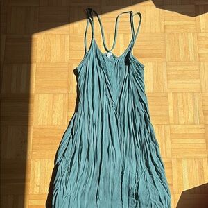 Teal Sleeveless Dress